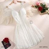  Seraphic Dress - Váy lụa phối ren D5102 