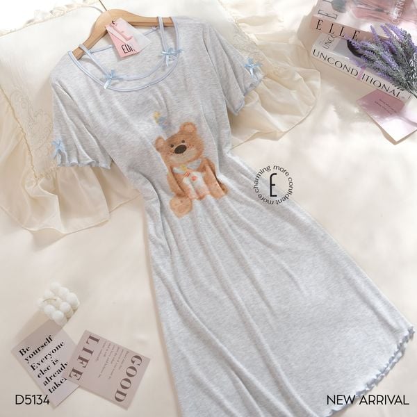  Váy thun cotton D5134 