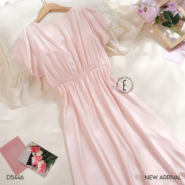  Váy lụa tiểu thư D5446 