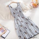  Váy thun viền D5658 