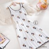  Váy thun viền D5658 