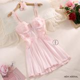  Dew Dress D5721 - Váy lụa cup ngực 