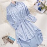  Váy sơ mi lụa Delicate D6110 