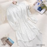  Váy sơ mi lụa Delicate D6110 