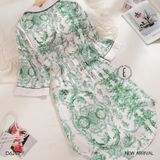  Váy sơ mi lụa D6249 