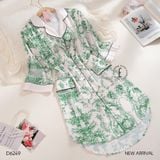  Váy sơ mi lụa D6249 