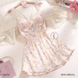  Váy hoa nhí hồng D6376 