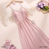  Váy lụa 2 dây dài đệm ngực mỏng D6425 