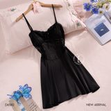  La Soie D6582 - Váy lụa satin mềm 