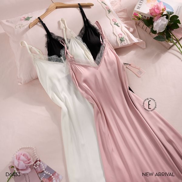  Elixir Dress D6833 - Váy lụa dài D22 