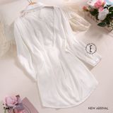  Váy sơ mi phối lưng ren D6837 (D22) 