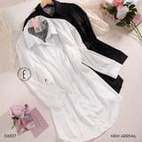  Váy sơ mi phối lưng ren D6837 (D22) 