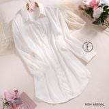  Váy sơ mi phối lưng ren D6837 (D22) 