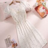  VÁY NGỦ DÁNG DÀI MẶC NHÀ D8341 