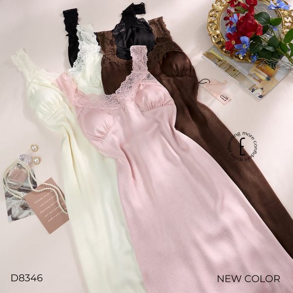  VÁY NGỦ DÁNG DÀI Ophelia D8346 