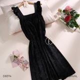  VÁY LỤA NGỦ 2 DÂY MẶC NHÀ D8374 