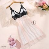  Váy lưới lót thun mềm D8679 