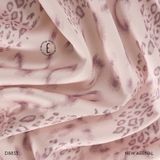  Váy lụa satin beo D8833 