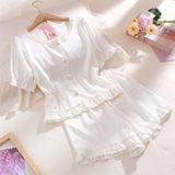 Bộ ngủ pijama lụa ngắn QN29 ( nhiều hoạ tiết) 
