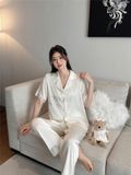  Bộ pyjama lụa PM6122 