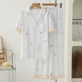  Pyjama dài lụa satin mềm PM8506-2 