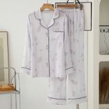  Pyjama dài lụa satin mềm PM8276 