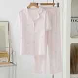  Pyjama dài lụa satin mềm PM9979-2 