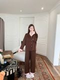  Enigma Pyjama - Bộ lụa phối màu PM4677 