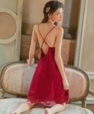  Váy lụa satin D2594 