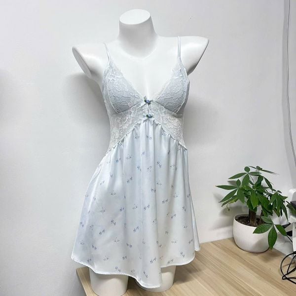  Váy lụa satin D2591 