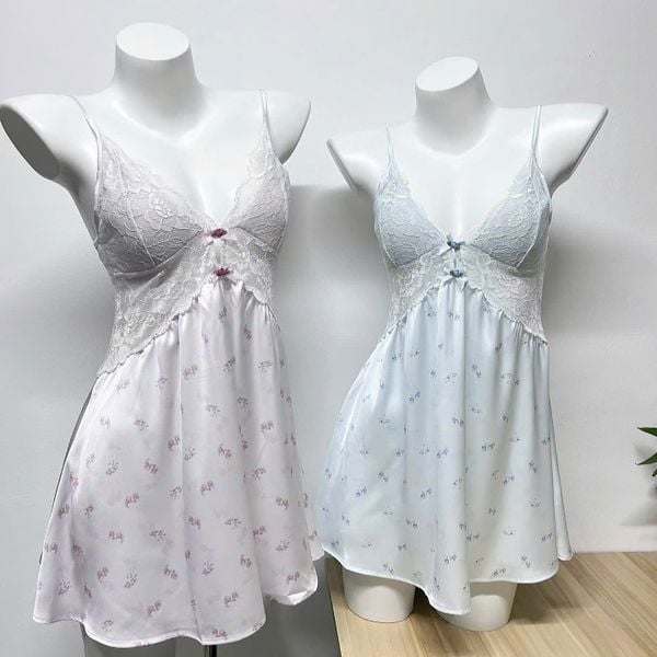  Váy lụa satin D2591 