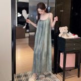  Váy lụa dài D3037 ( D81) 
