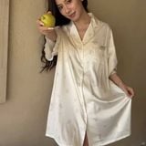  Váy sơ mi lụa D3776 (D81) 