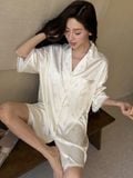  Váy sơ mi lụa D3776 (D81) 