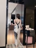  Bộ 2 dây dài lụa satin B1002 (B83) 