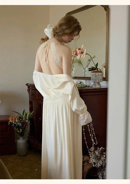  Opulent Dress - Váy lụa dài D5103 