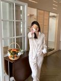  Pyjama dài lụa satin PM8185 
