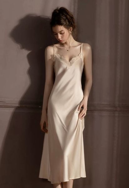  Elixir Dress D6833 - Váy lụa dài D22 