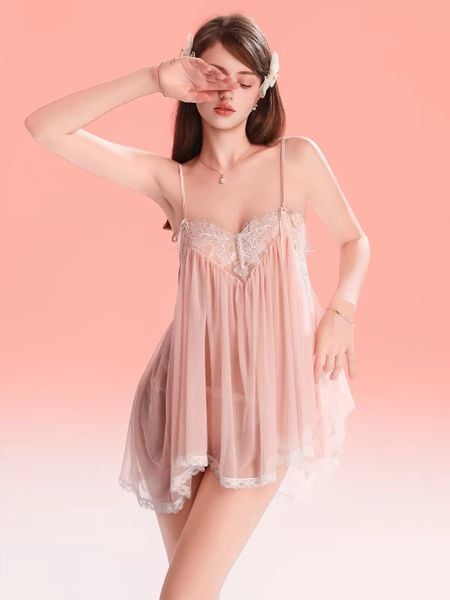  VÁY NGỦ LƯỚI MỀM MỊN D2926 