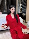  Pyjama lụa dài PM6122-2 