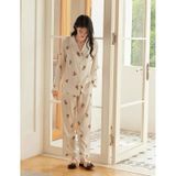  Pyjama lụa dài gấu PM8234 