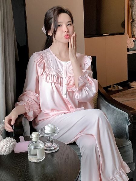  Bộ pyjama lụa dài PM9921 