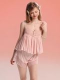  Ivory Charm B9133 - Bộ 2 dây đũi mềm viền ren 