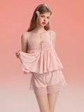  Ivory Charm B9133 - Bộ 2 dây đũi mềm viền ren 