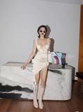  Refined Dress - Váy lụa dài D1263 