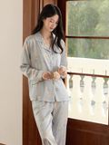  Pyjama dài lụa satin PM8185 