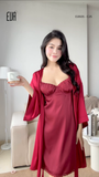  Váy lụạ satin có gọng D2605 (D95) 