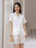  Pyjama ngắn lụa satin PM9458-1 