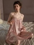  Váy lụa satin D2599 