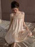  Váy lụa satin D2599 